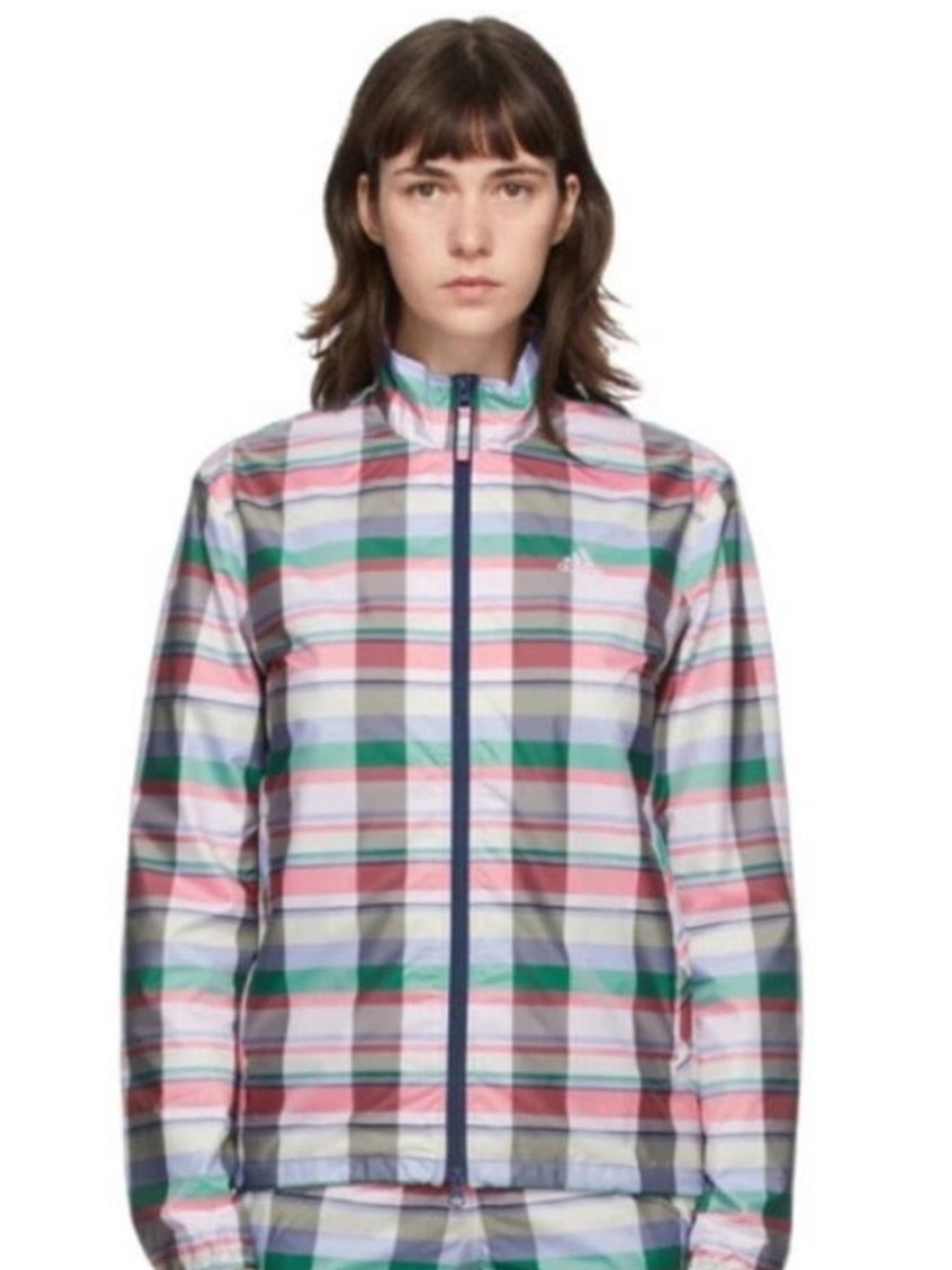 adidas X Noah NYC multicolor Jacket in Pink, Green & Blue - Picture 1 of 5